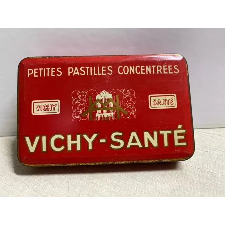 BOITE  PETITES  PASTILLES  CONCENTREES   VICHY SANTE   12CM X7.50CM