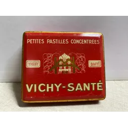 BOITE  PETITES  PASTILLES  CONCENTREES   VICHY SANTE   8.80CM X7CM
