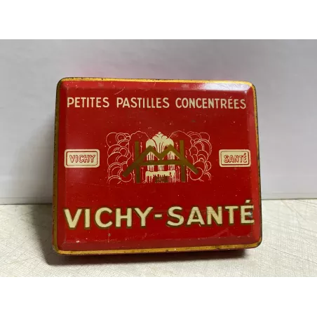 BOITE  PETITES  PASTILLES  CONCENTREES   VICHY SANTE   8.80CM X7CM