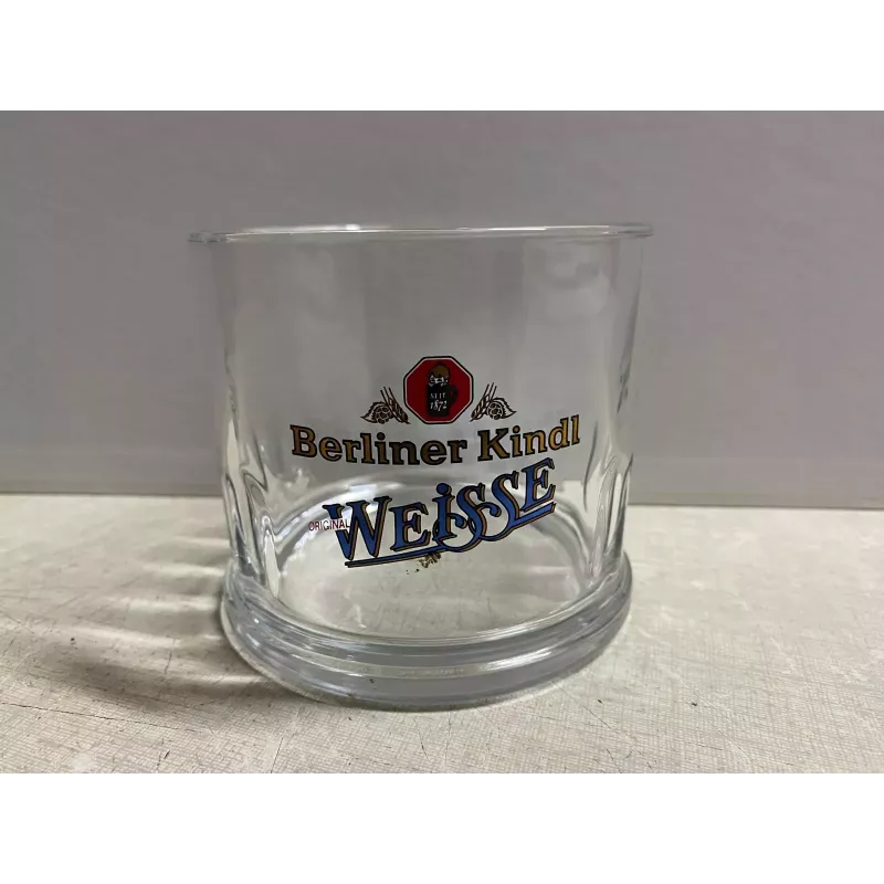 1 VERRE BERLINER KINDL 30CL HT 9CM