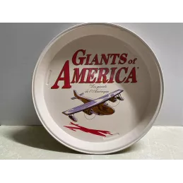 PLATEAU GLANTS OF AMERICA DIAMETRE 34CM REBORD 4.50CM