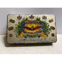 BOITE CIGARETTES PHENIX NESTOR GIANACLIS 11.70CM X7CM X1.9CM