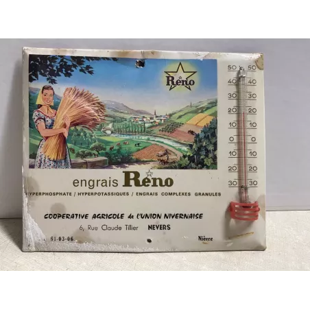 ENGRAIS  RENO THERMOMETRE  GLASSOID  16.50CM X14CM