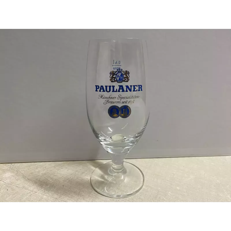 1 VERRE PAULANER  40CL HT 18.40CM