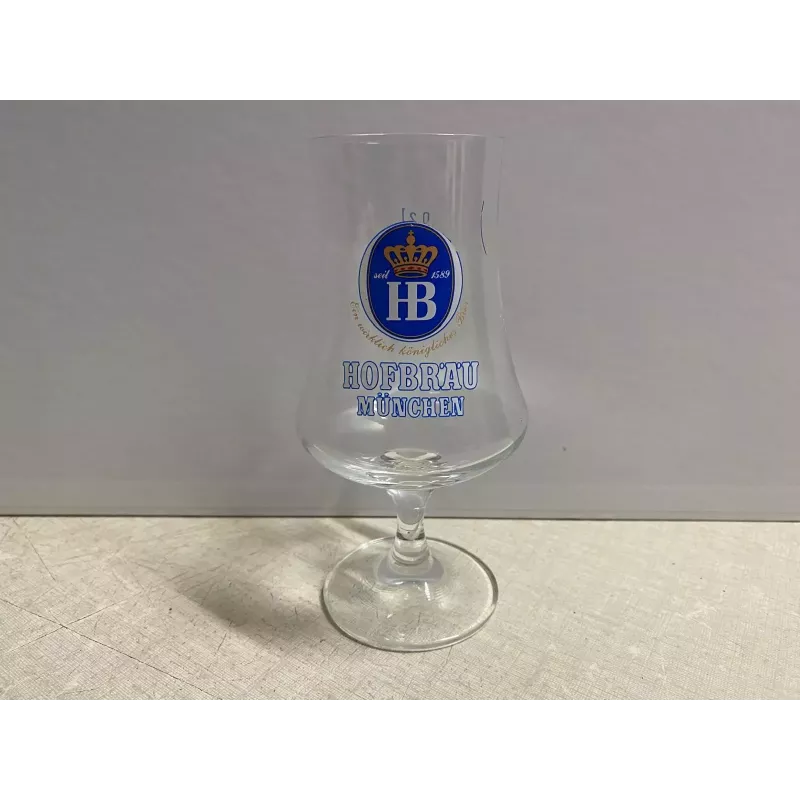 1 VERRE  HOFBRAU  HB  20CL  HT 15.50CM