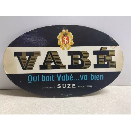 CARTON VABE  DISTILLERIE SUZE  24.50CM X 14.70CM