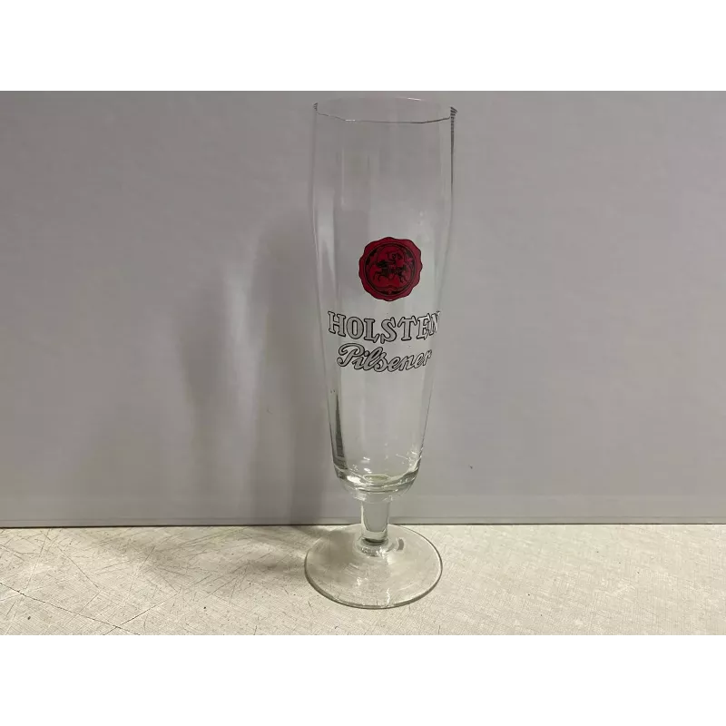 1 VERRE HOLSTEN  PILSNER A FACETTES  25CL  HT 20.40CM