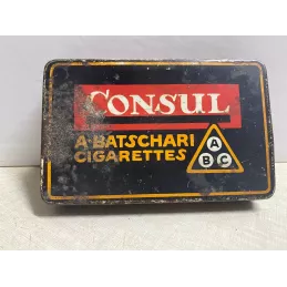 BOITE CIGARETTES  A. BATSCHARI 12CM X7.50CM X2CM