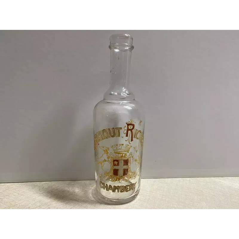 BOUTEILLE  VERMOUTH RICHARD  CHAMBERY EMAILLEE  HT 23.50CM