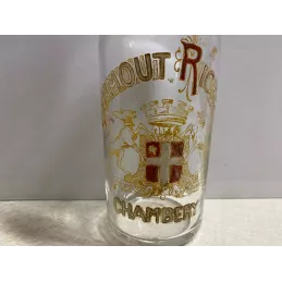 BOUTEILLE  VERMOUTH RICHARD  CHAMBERY EMAILLEE  HT 23.50CM