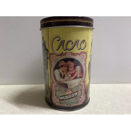 BOITE CACAO VAN HOUTEN  HT.16CM