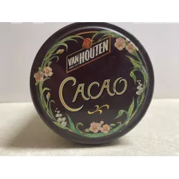 BOITE CACAO VAN HOUTEN  HT.16CM