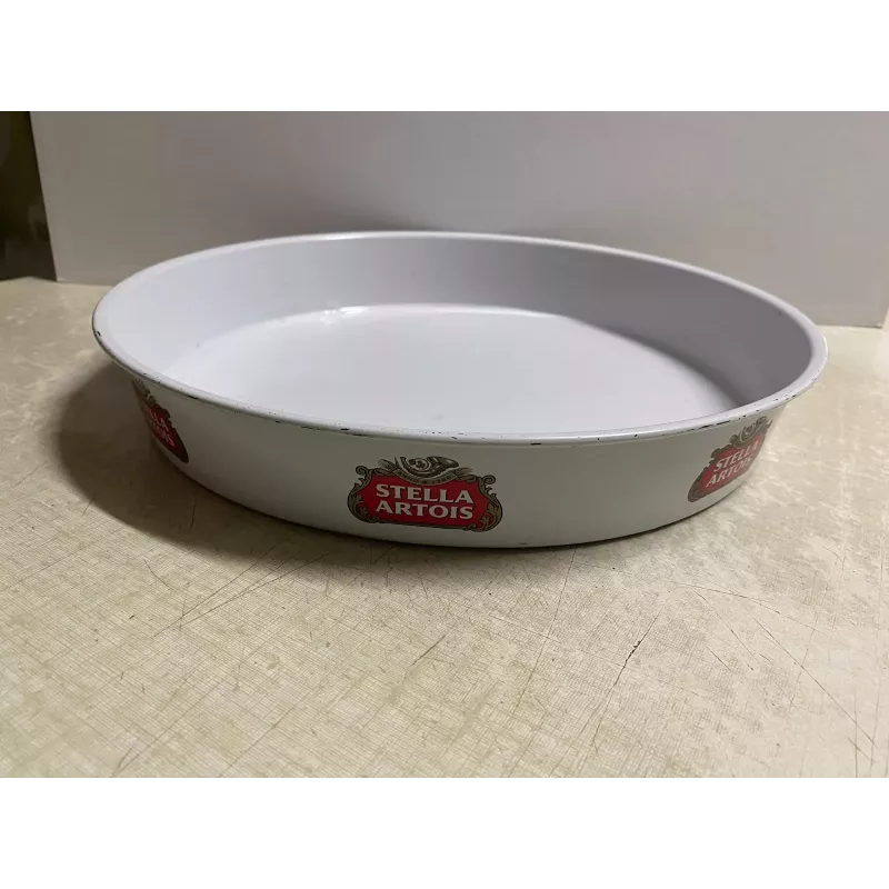 PLATEAU STELLA ARTOIS  DIAMETRE 34 REBORD 5.50CM