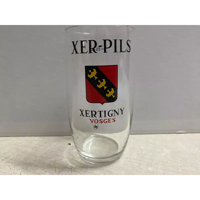 1 VERRE  XER-PILS XERTINY  25CL HT 12CM