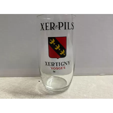 1 VERRE  XER-PILS XERTINY  25CL HT 12CM