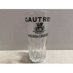 6 VERRES  GAUTRET PINEAU DES CHARENTES  10CL HT.10.30CM