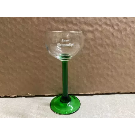 6 VERRES VINS D'ALSACE BENNWIHR 7CL HT 13.50CM