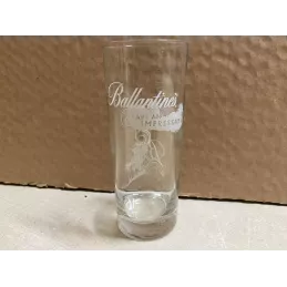 4 VERRES BALLANTINE'S 25CL HT .15.60CM