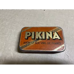 BOITE A CARTES  PICON EN TOLE 10.20CM 6.20CM X2.50CM