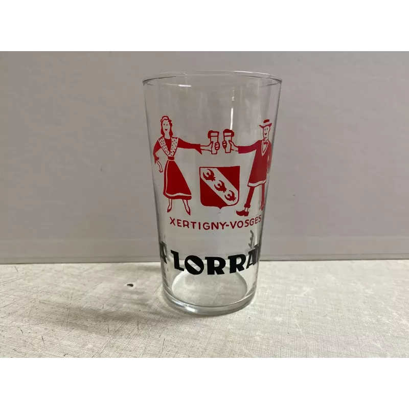 1 VERRE LA LORRAINE 25CL HT 11.50CM