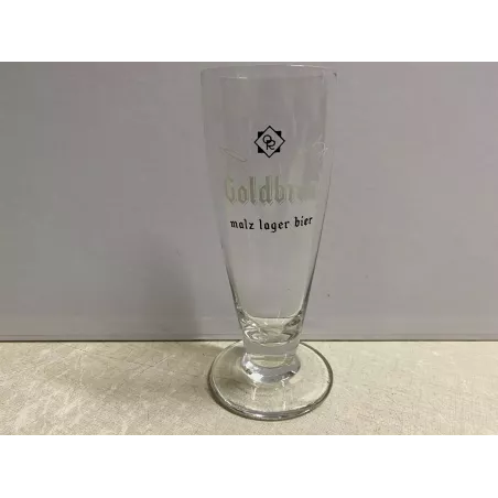 1 VERRE GOLDBRAU  25CL HT 17.30CM