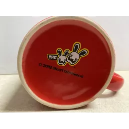 MUG LAPINS CRETINS  HT 9.50CM