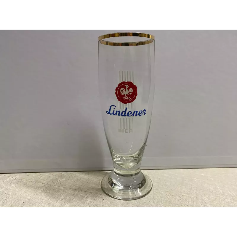 1 VERRE  LINDENER  BIER  20CL HT 16.20CM