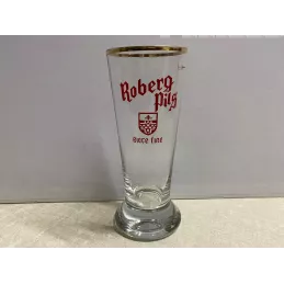 1 VERRE  ROBERG PILS HT 16.20CM