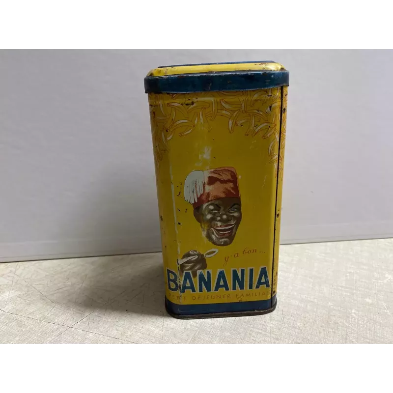 BOITE BANANIA  500GR  7.50CM X7.50CM X14.50CM    EPICES