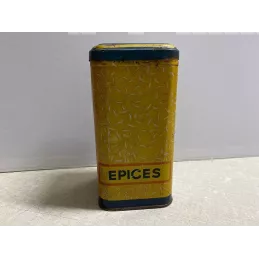 BOITE BANANIA  500GR  7.50CM X7.50CM X14.50CM    EPICES