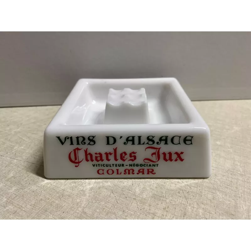 CENDRIER  VINS D'ALSACE  COLMAR  12.40CM X12.40CM