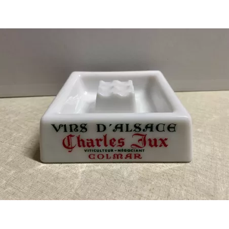 CENDRIER  VINS D'ALSACE  COLMAR  12.40CM X12.40CM