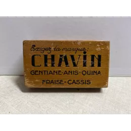BOITE A CARTES  CHAVIN  GENTIANE   ANIS