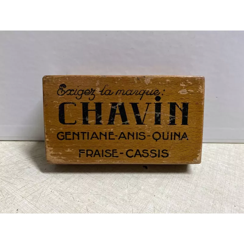BOITE A CARTES  CHAVIN  GENTIANE   ANIS
