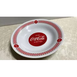 ASSIETTE  CREUSE  COCA- COLA   COLLECTOR  DIAMETRE 20.50CM