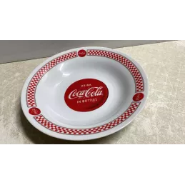 ASSIETTE  CREUSE  COCA- COLA   COLLECTOR  DIAMETRE 20.50CM
