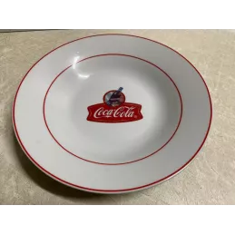 ASSIETTE  CREUSE  COCA- COLA   COLLECTOR  DIAMETRE 20.50CM