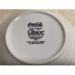 ASSIETTE  CREUSE  COCA- COLA   COLLECTOR  DIAMETRE 20.50CM