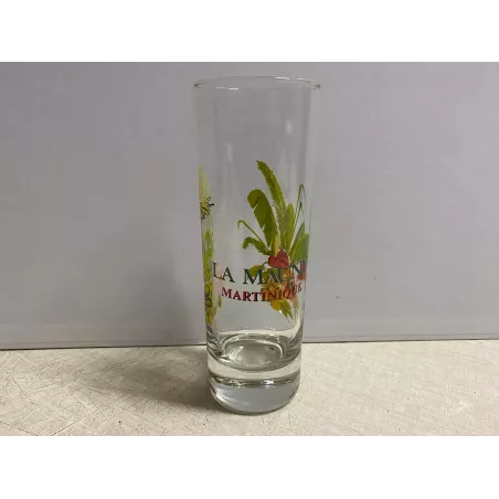 1 VERRE RHUM LA MAUNY  25CL HT 16.50CM