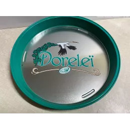 PLATEAU  DORELEI  DIAMETRE 33CM REBORD 4.50CM