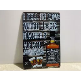 TOLE JACK DANIEL'S  30CM X20CM