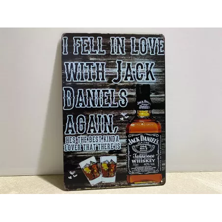 TOLE JACK DANIEL'S  30CM X20CM
