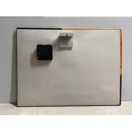 PENDULE SAINT RAPHAEL  AMBRE  40CM X30CM