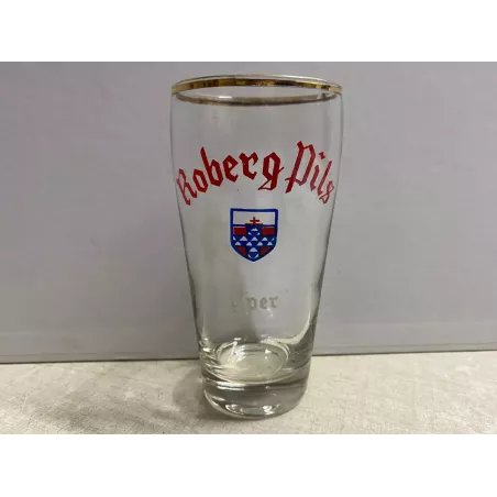 1 VERRE  ROBERG PILS 25CL HT 13.50CM