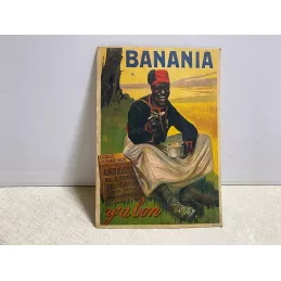 CARTE POSTALE  BANANIA  15CM X10CM