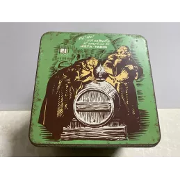 BOITE  MICHAUX & RIBOUST POUDRE POUR VINS BLANC/ROUGE  16CM X16CM X13CM