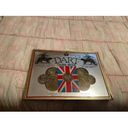 MIROIR  DART DARK  BEER  38CM X28CM