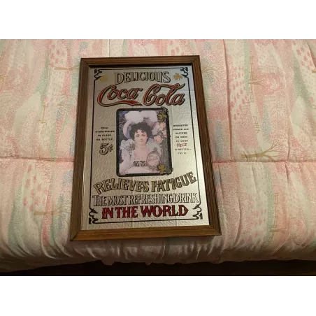 MIROIR COCA-COLA  32.50CM X22.50CM