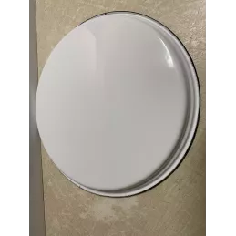 PLATEAU EMAILLE  RTL 2  LE SON POP-ROCK  DIAMETRE 29CM