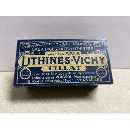 BOITE  LITHINES-VICHY   10CM X5CM X4.20CM